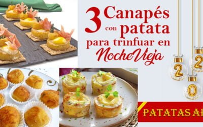 Canapés con Patata