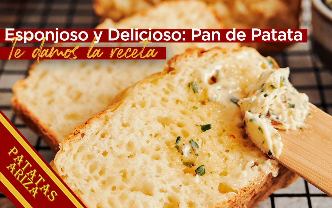 Receta fácil de pan de patata, tierno y esponjoso