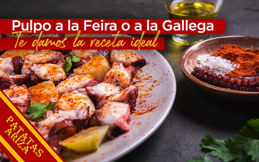 Recetas con patata: Pulpo a la gallega